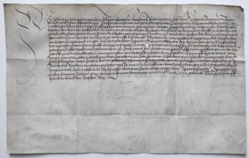 Philipp, Pfalzgraf bei Rhein, Bischof von Freising, Lehensbrief für Johann Schrenck, Freising 1506 - Vorderseite